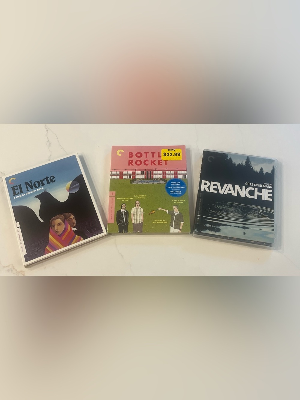 3 Movie Criterion Collection Blu-ray Bundle